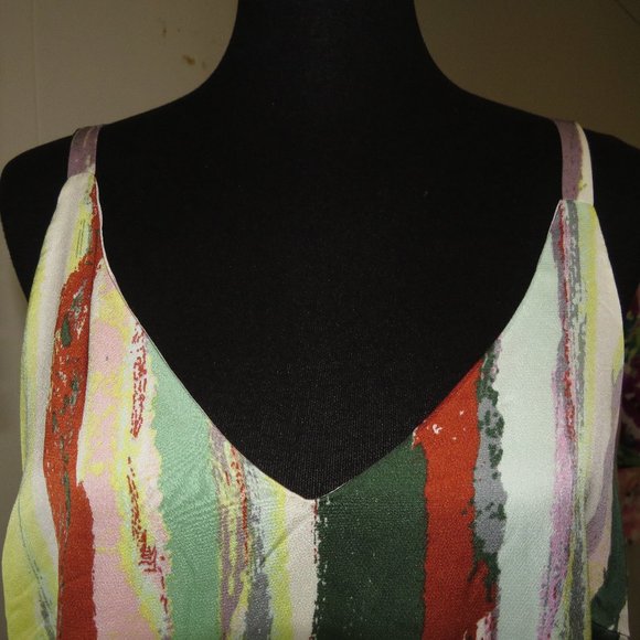 Pinch Painted Summer Shift Dress Size L - Picture 4 of 5